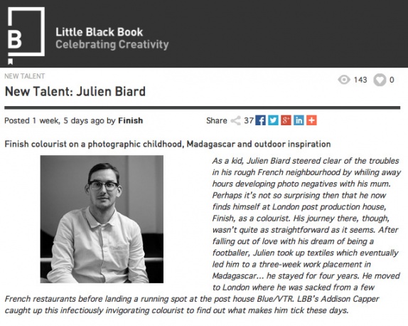 A Portrait of Julien Biard - Finish News
