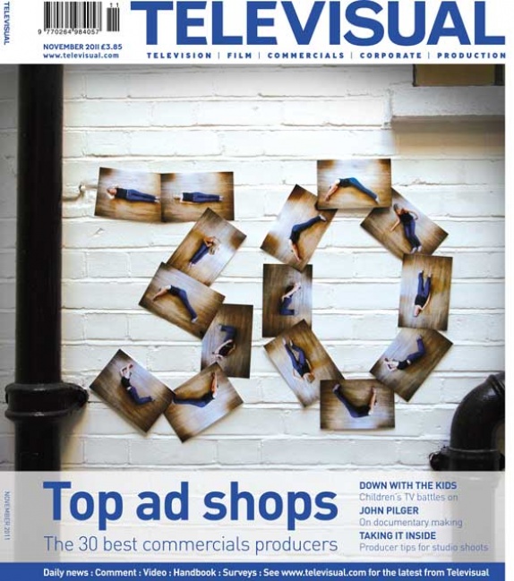 Finish News - Televisual 30 Cover Girl